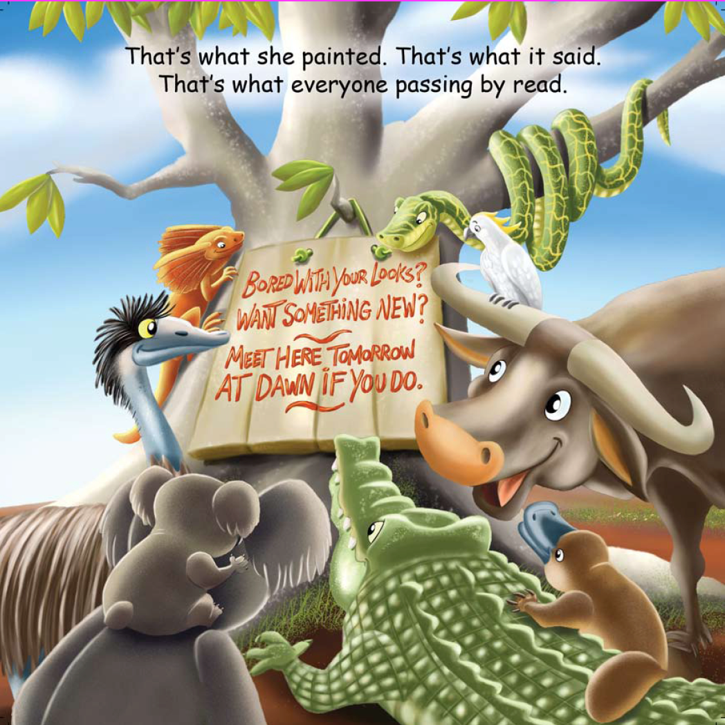 The Great Aussie Kerfuffle. A Story About The Importance of Being At Ease in Your Own Skin.