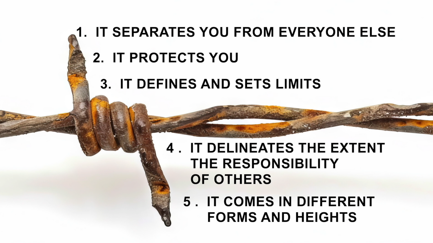 Keystone Principles video #2: How boundaries separate and protect.