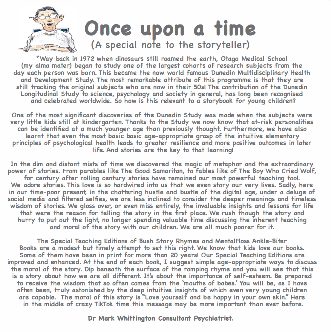 The Great Aussie Kerfuffle. A Story About The Importance of Being At Ease in Your Own Skin.