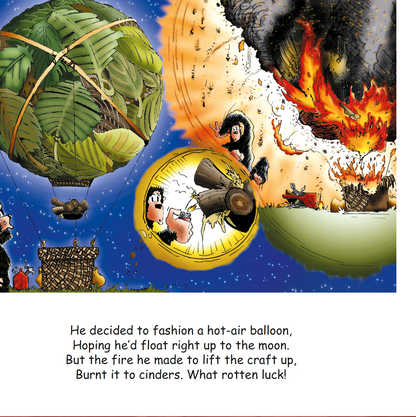 The Baboon Who Went to the Moon. A Story That Teaches Kids The Value of Perseverance.